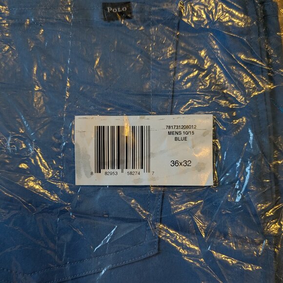Ralph Lauren Blue Polo Golf Pants Tailored Fit Mens 36x32 NWT - Picture 12 of 14